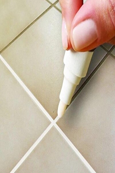 Genel Markalar Beyaz Rötüş Ve Derz Boyama Kalemi - Derz Ve Parlatıcı Kalem Fa...