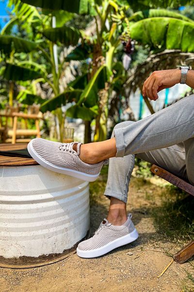 BZ Moda B173 Velluto - Ανδρικά κλασικά παπούτσια Orthopedic Sole Grey Velvet