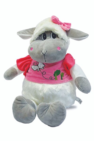 Peluş Sepeti Halley Oyuncak 55 Cm Kıyafetli Şirin Kuzu Peluş - Yumuşak Dokulu