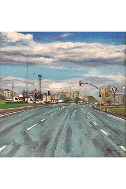 Soner Civrizoğlu Çanakkale A1, 25x25, Tuval Üzerine Yağlı Boya