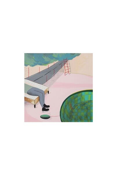 artoloji Baselected - Funda Yalçın - Buraya Gelmiş Miydim? - 2022 - Tuval Üzerine Akrilik - 35x35 Cm
