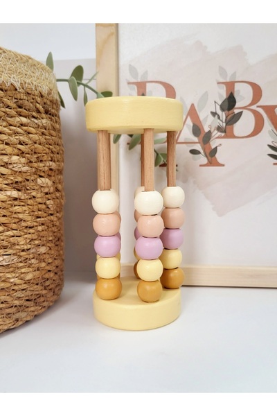 tinyminywoods ahşap abaküs doğal sağlıklı ekolojik pratik el yapımı ahşap oyuncak dekor