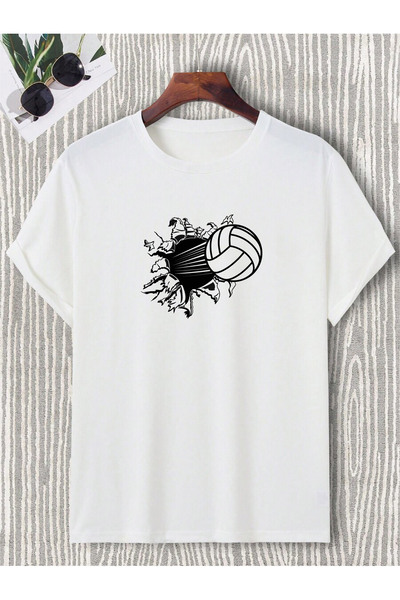 donamod Unisex Oversize Voleybol Volleyball Top Spor Sever File Arkadaş Hediy...