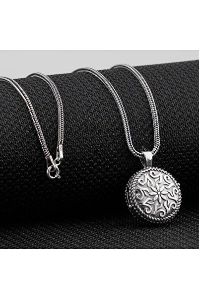 baGGis Official Açılır Kapanır 925 Ayar Gümüş Cevşen Muska Kolye