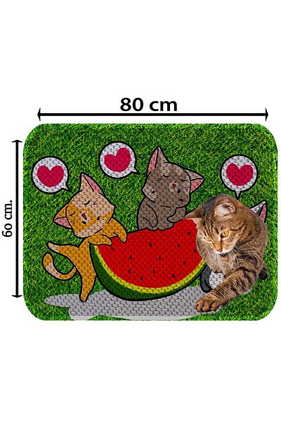 AKTUNÇ 60x80 Cm Cat Scratching Mat