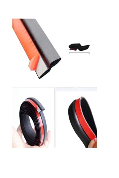 Birben Z Fitil Bantlı Kapı Kenar Ses Toz Hava Fitili Z Yapışkanlı Fitil 5 Metre