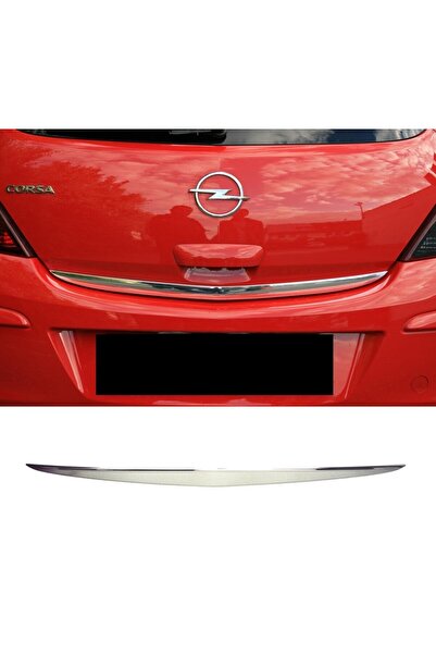 MYTUNİNG Opel Corsa D Krom Bagaj Alt Çıta P.çelik 2007-2014 Arası