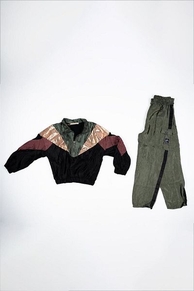 Adisia Set de damă, multicolor, strălucitor, cu împodobire încrețită