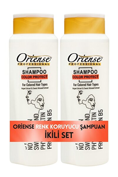 ORİENSE 600 مل من مستخلص البانثينول والأرغان واللوز الحلو للشعر - مجموعة من ق...