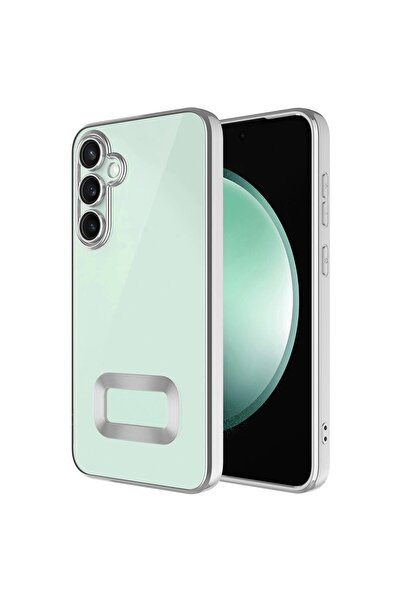 SBY TEKNOLOJİ حافظة متوافقة مع هاتف سامسونج S24 مع شعار حماية للكاميرا يظهر غ...