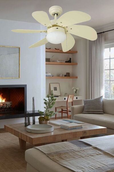 Vanti Beyaz Ahşap Tavan Armatür Kcf281