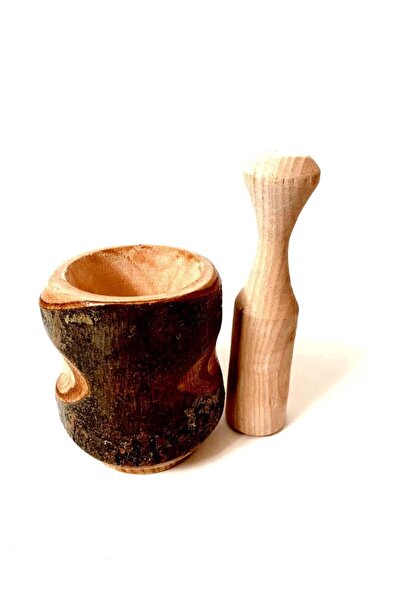 seymenbıçakçılık Ahşap Havan Sarımsak Ezici Dövücü