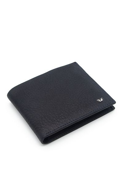 Tergan Men's Leather Wallet - Navy Blue 1654H24