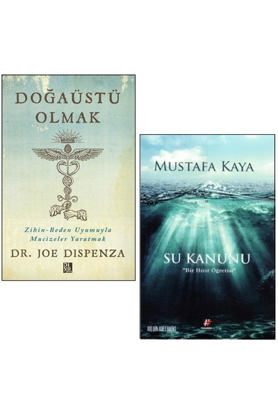 Diyojen Yayıncılık DOĞAÜSTÜ OLMAK + SU KANUNU ELİFİN KİTAPLIĞI