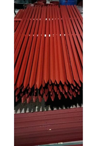 Metlino 5 Adet 90 Cm 30x30 Köşebent 3 Delikli Bahçe Çit Direği