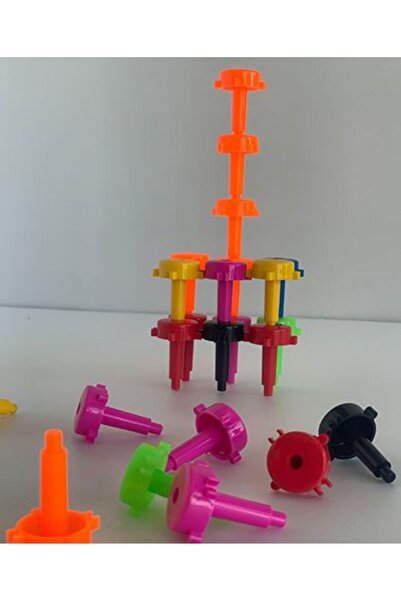 cagdaskids Mimari Çiviler , çivi oyunu , Renkli Çiviler