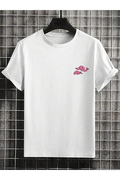 AMMA Μπλουζάκι με κοντό μανίκι Dragon Printed Unisex - 100% βαμβάκι