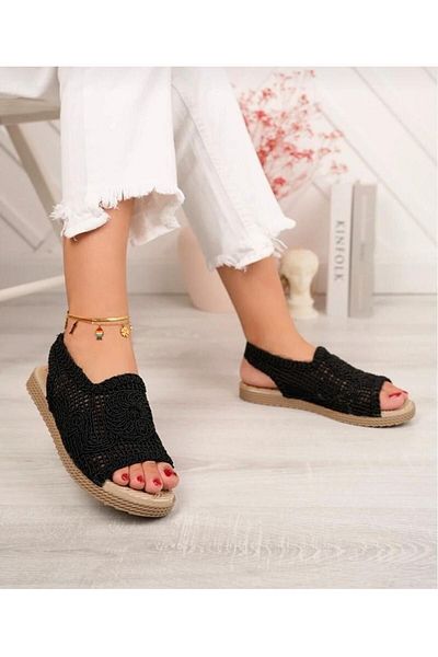 PLN SHOES Comfortable Lightweight Lace Women's Sandals