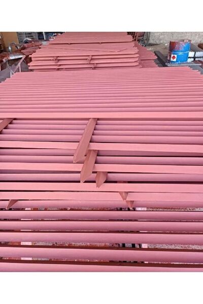 Metlino 5 Adet 90 Cm 30x30 Köşebent 3 Delikli Bahçe Çit Direği