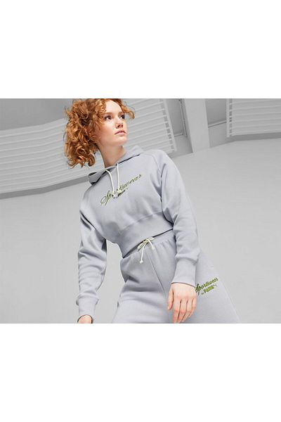 Puma Hanorac PUMA pentru femei CLASSICS+ RELAXED HOODIE - 62427363