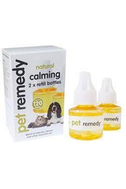 Pet Remedy زجاجة إعادة تعبئة جوهر الغرفة المهدئة - 2x 40 مل Skt: 09.2023