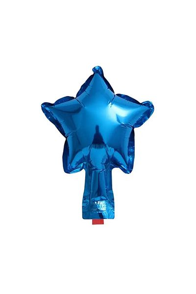 kidspartim Dark Blue 5 Inch Mini Star Foil Balloon - 5 Pcs