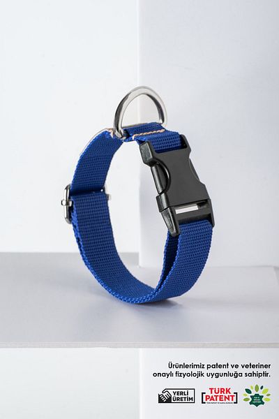 pasiole Adjustable Sturdy Dog Collar - Cielo