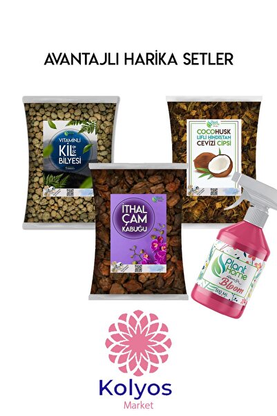 plant-home Avantajlı Set (planthome) Power Mix + Yaprak Parlatıcı + Blossoming + Bloom