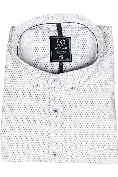 Surco Plus Size Short Sleeve Shirt - PolKa Dot DesiGn