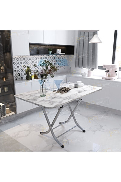aldagelsin Dekoratif Katlanır Masa Mutfak Masası (60*110)