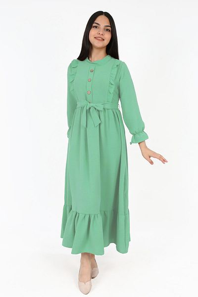 Asortix Fata - Rochie Lungă Hijab In Aerobin