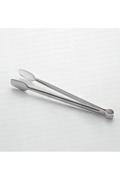 Nehir 5-Piece Steel Tongs Set - Cake, Pasta, Serving, Salad and Grill 28cm