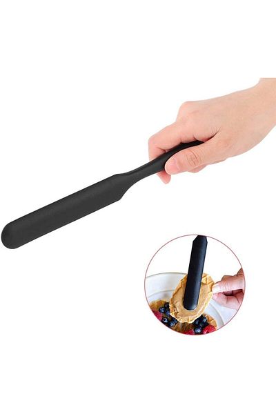 Ekostem 2 Pieces Silicone Cream, Cheese and Chocolate Skimming Spatulas