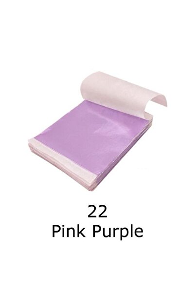 Profisher Varak Kaplama Yaprak Metalik Folyo 9x9cm 10lu 22 Pink Purple R5799F-22
