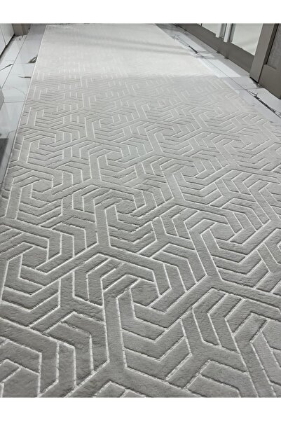 MBA Lux Cut Embossed Non-Slip Base - Living Room Hallway and Kitchen Harmony Cream