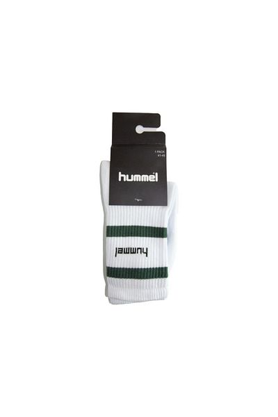 hummel Unisex White Socks