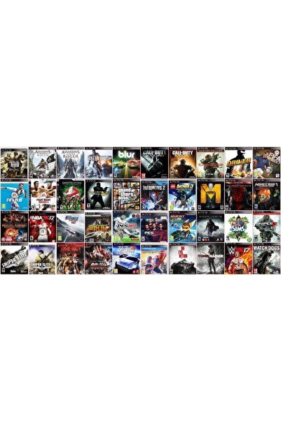 Sony Playstation 3 Super Slim 500 Gb ve 1 Kol ve 40 Oyun