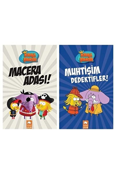 Genel Markalar Kral Şakir 8 & 9 Set - Macera Adası & Muhtişim Dedektifler