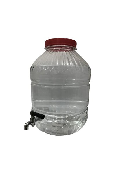 y yalçıntaş hacıömeroğulları Şeffaf Pet Su Bidonu - Plastik Musluklu 10 Lt