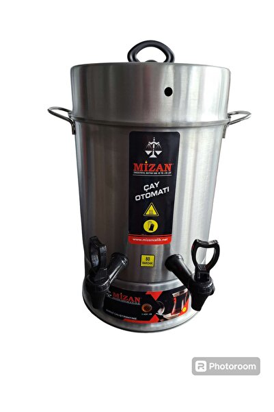80 Bardak 7 L Çay Makinası -Plastik Musluklu Çay Otomatı