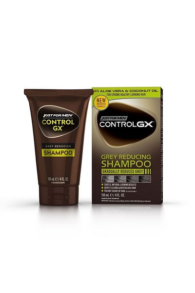 Just For Men Control Gx 118ml Gray Hair White Reducing Shampoo
