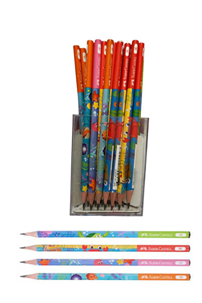 Faber Castell Faber Deniz Macerası 2B Kurşun Kalem 6 Li Paket (5244005008)