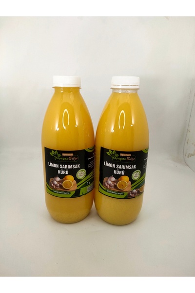 yaşayanbilge Limon Sarımsak Kürü El Yapımı 2 Lt Pet Şişe