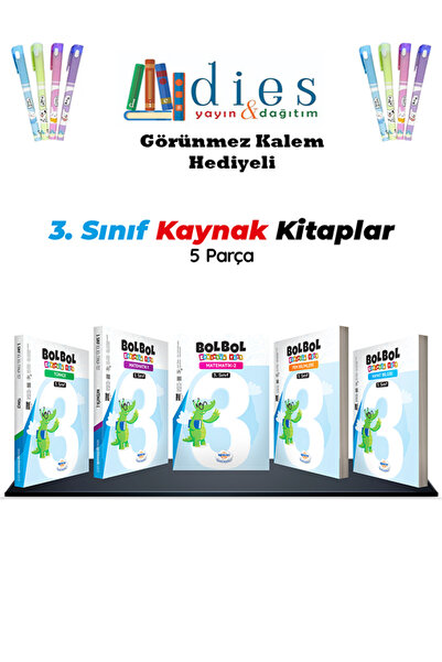 öğretmen evde Öğretmenevde Yay. 3. Sınıf 5’li Kitap Seti (2023-2024)