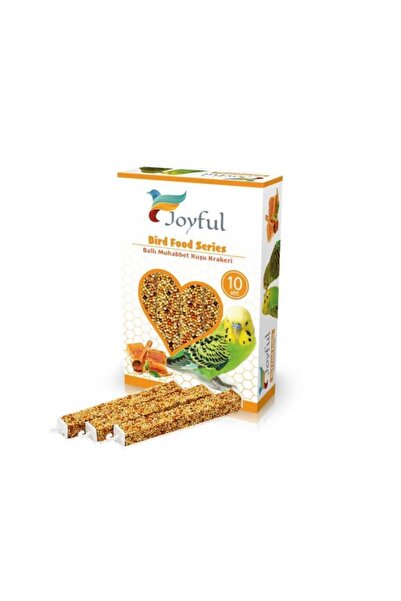 Joyful Ballı Muhabet Kuşu Krakeri 10 Adet