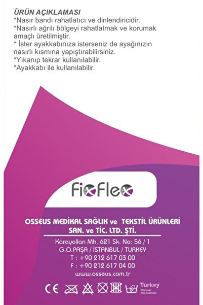 FİXFLEX Yapışkanlı Silikon Nasır Yastığı 6 Lı Jetsepet