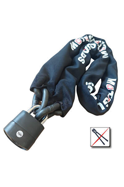 Motoguards Strong Grade 13mm Kesilmez Motosiklet Zinciri Yale Kilit