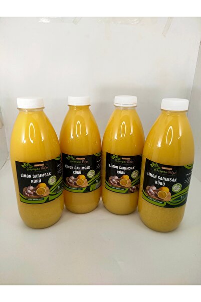 yaşayanbilge Limon Sarımsak Kürü 4 Lt Pet Şişe