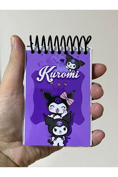 Cuppy Box Sanrio Kuromi - 75 Pages Unlined Mini Notebook