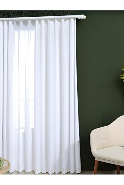 MebelPort Curtain Blackout Karartma 1/2 Pileli fonluk